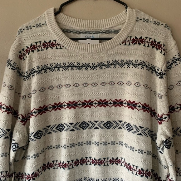 NEW Men's Croft & Barrow Classic-Fit Crewneck Sweater - Picture 5 of 13